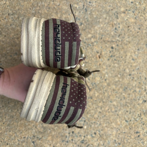 Hey Dude Wally Mens Camo Size 7 - Picture 4 of 5